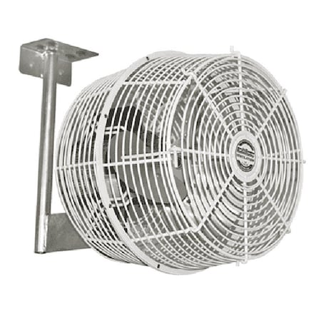 Estallar 115V 1PH S-Variable 20 in. Green Breeze HAF Fan with Bracket & 10 ft. Cord White ES2999285